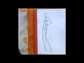 Fashion figurequick pencil sketch sketchfashion sketch tutorial by zeynep deniz