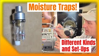 Different Moisture Traps and Setups - for your Airbrush