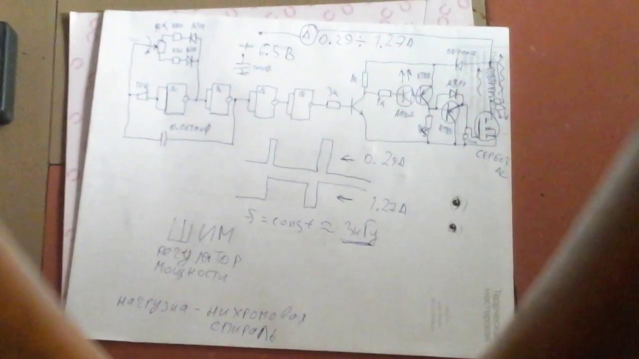 ШИМ контроллер на к561ла7 и CEP603AL для регулировки температуры ...