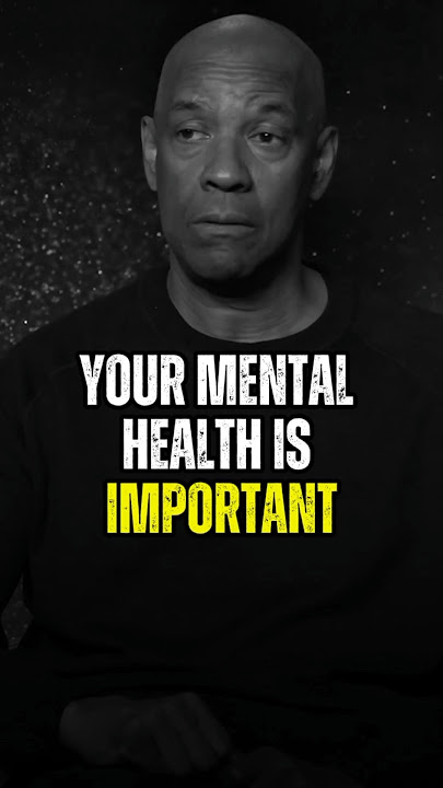 Your mental health is important I Denzel Washington Motivation #inspiration #motivation #success