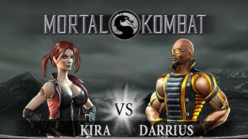 Mortal Kombat: Deception | Kira vs Darrius | Nintendo Gamecube | Gameplay HD