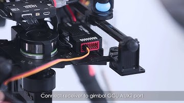 Connecting the DJI Lightbridge and Non-HD Gimbal HD Signal Output