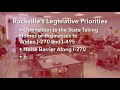 Rockville 2020 Legislative Priorities