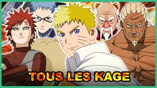 Les 27 Kage et leurs Pouvoirs Expliqués ! (Naruto - Boruto)