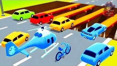 Run Level UP: Shape Shifting 🏃‍♂️🚗🚲🚁 All Levels Gameplay Walkthrough Android ios Max Level-(37-42)