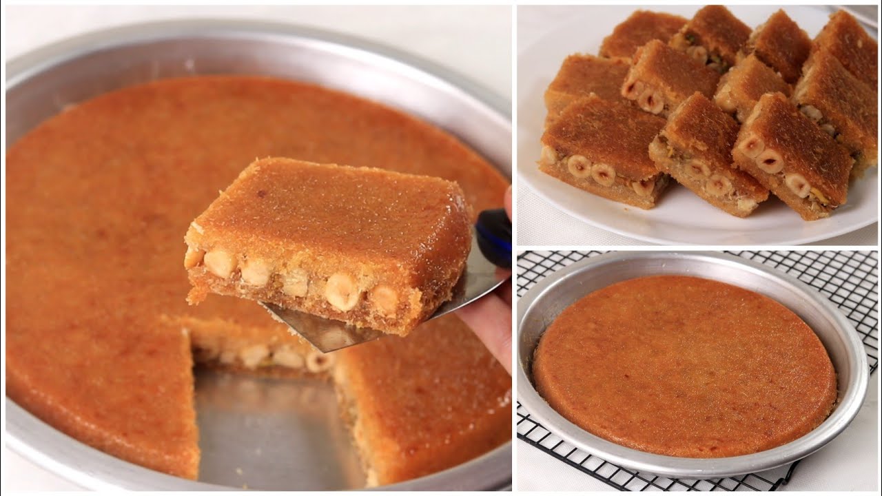 الكنافة بالمكسرات الطرية بطريقة اكبر المحلات والسر في تماسكها وطعمها ولونها المميز !!