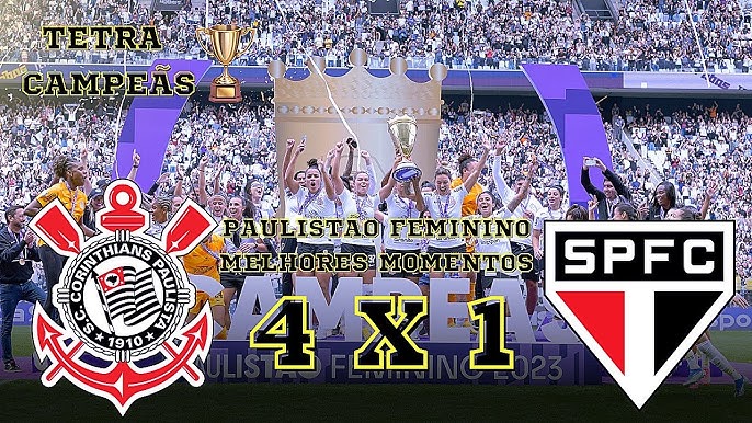 Corinthians vence o São Paulo e conquista o tetra do Paulista