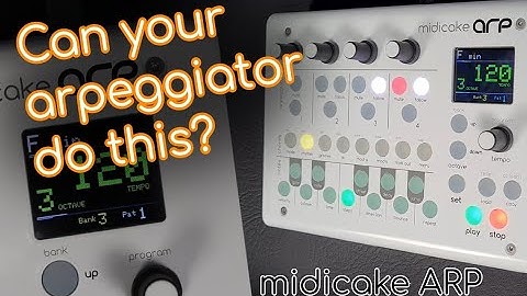 Midicake ARP - Custom Chords and Octave lock