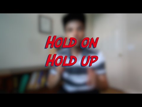 Hold on / Hold up - W7D6 - Daily Phrasal Verbs - Learn English online free video lessons