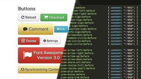 How to install & use Font Awesome 3.0