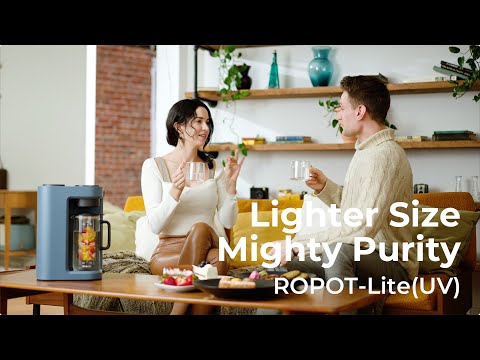 Lighter Size, Mighty Purity: Meet Your Bluevua ROPOT-Lite(UV) Countertop RO System