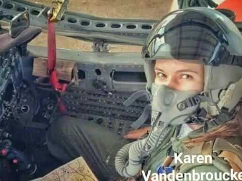 Belgium Air Force, F-16 fighter Females pilots..