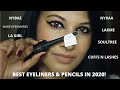 TOP 19 BLACKEST LONG LASTING EYELINERS & EYE PENCILS 2020 | AFFORDABLE & HIGH END BEST IN INDIA