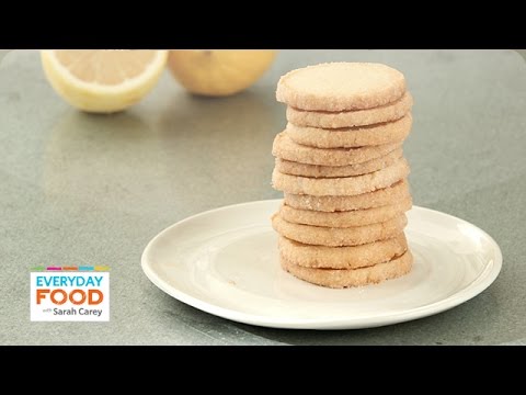 Lemon Ice Box Cookies - Everyday Food with Sarah Carey