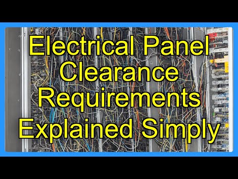 Electrical Box Clearance Requirements