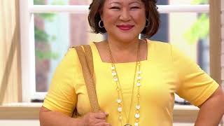 Denim & Co. Essentials Perfect Jersey Square Neck Tunic on QVC