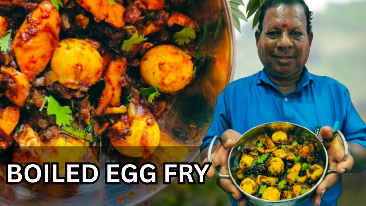 Nellore Babai Special Spicy Egg Fry 😋 - YouTube