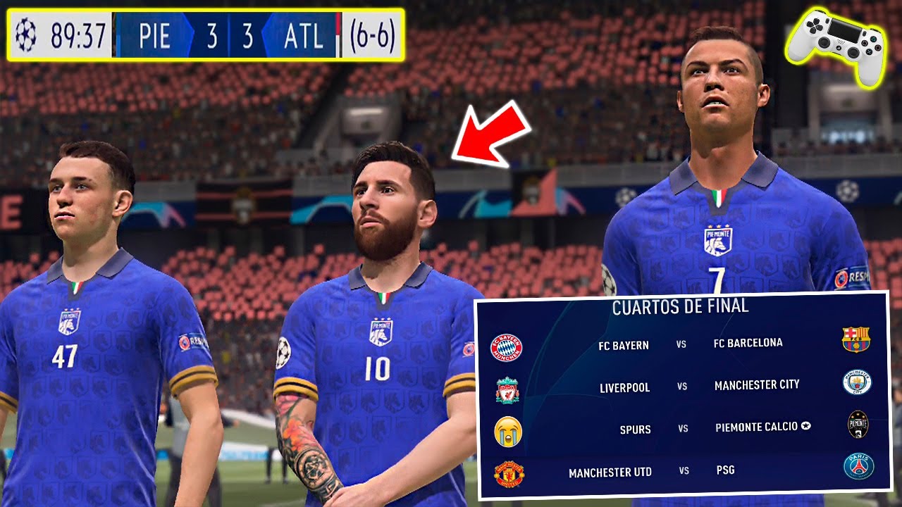 ELLOS HICIERON LA REMONTADA MAS ÉPICA de LA CHAMPIONS 😱 MODO CARRERA