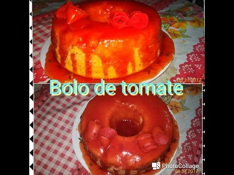 Vídeo: Bolo De Tomate