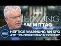 MEINE MEINUNG: Warnung an SPD! Heftige Kritik an Kurs von Bas und Klingbeil