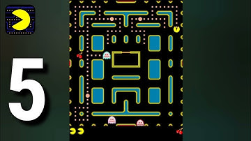 PAC MAN - Gameplay Walkthrough Part 5 | Mazes: Night, 360 Escape (Android, iOS)