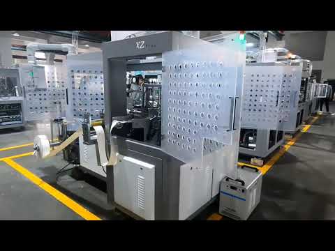 XZT-150 22oz Servo Driven Paper Cup Machine Work On Speed 130pcs/Min