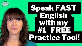 Speak FAST English | Master English Rhythm, Speed, and Fluency with my #1 FREE Practice Tool!!