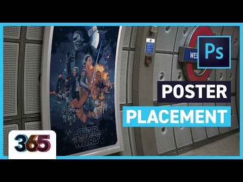 Poster Placement | Photoshop CC Tutorial #277/365