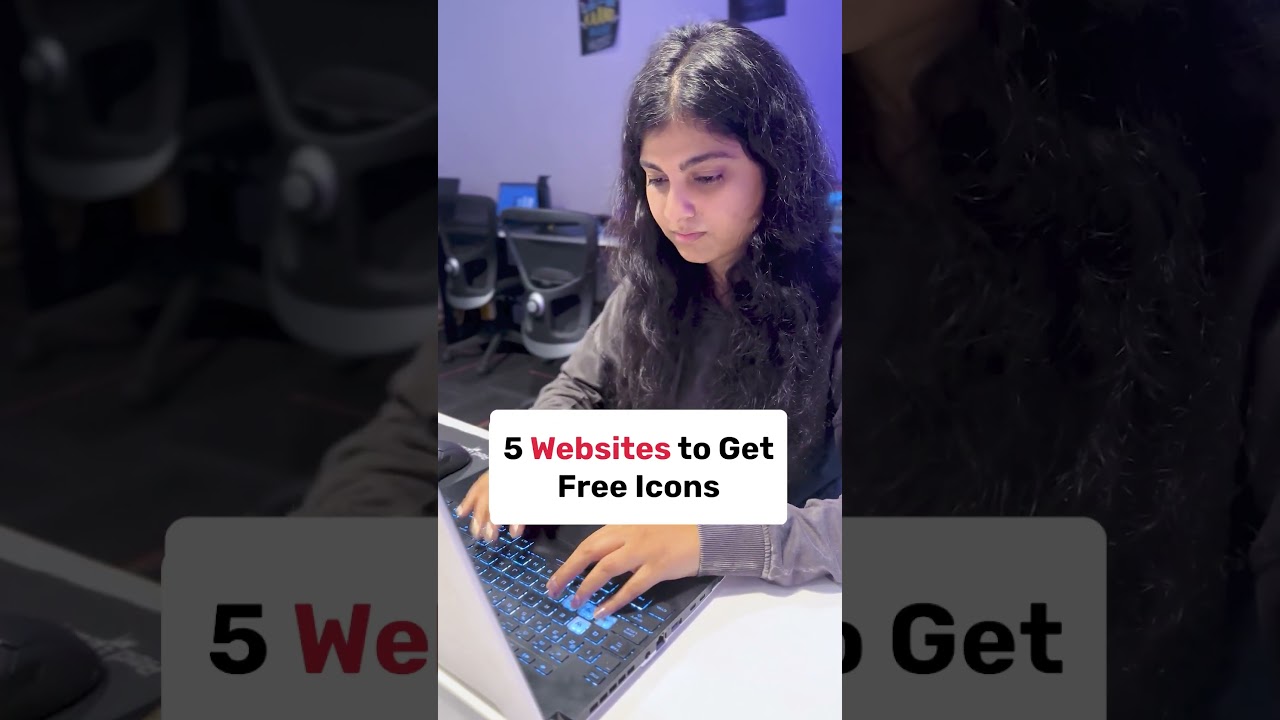 My Top 5 Free Icon Websites... Watch This! | Icons 2024 | Graphic Design
