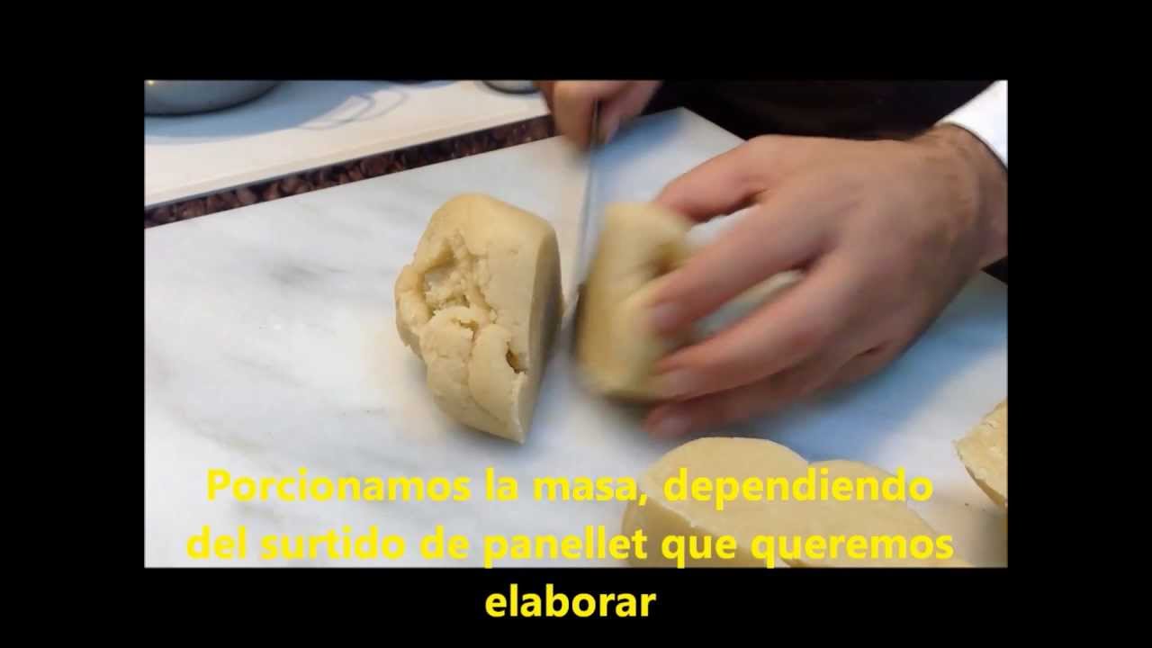 Elaboración de Panellets