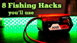 8 Fishing Hacks You'll use  (Very cool )