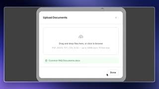 How to Upload Documents to Your AI Agent's Knowledge Base — Macha AI