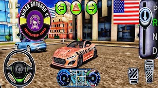 A life Taxi  Car Simulator pink VIP Taxi Ride Pickup VIP clients in US City Gameplay 2025 screenshot 4