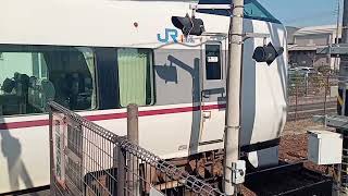 【連結運転】JR山陰本線・綾部を出発する287系特急まいづる8号/きのさき14号京都行