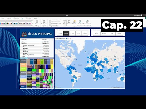 Formato a las visualizaciones de tipo Mapa y  segmentación (slicer)