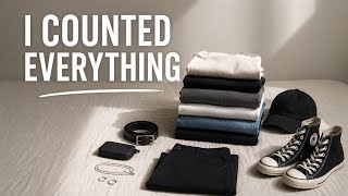 My Entire Wardrobe as a Minimalist
