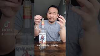 impossible key in bottle