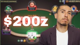 How To Play SOLID Poker | $200z Play & Explain