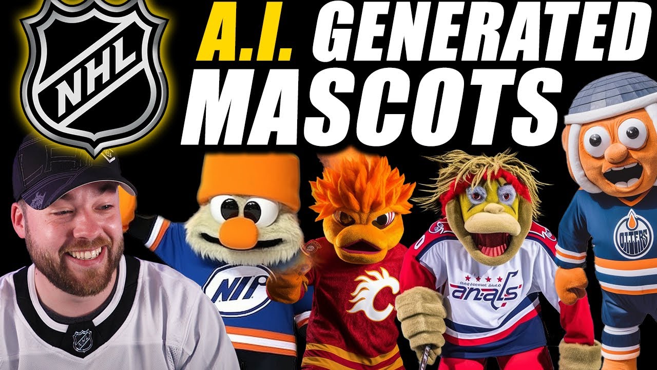 Crazy NHL A.I. Generated Mascots!!! YouTube