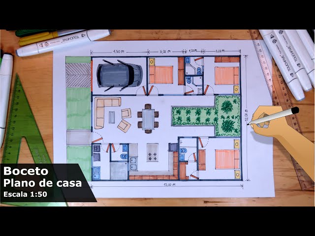 Casa 1. Dentro de casa