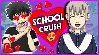 SCHOOL CRUSH 😻 | ANIMATED VIDEO | Anime Riser
