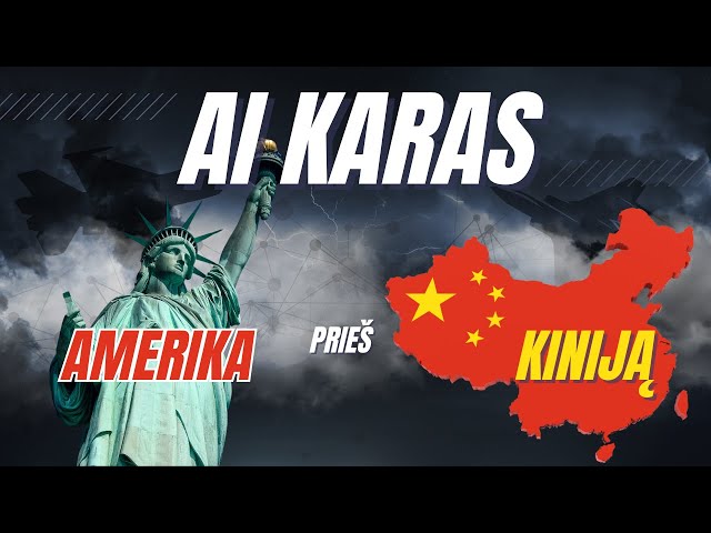 Amerikos ir Kinijos AI karas Jau Prasidėjo: Kas Laimės?