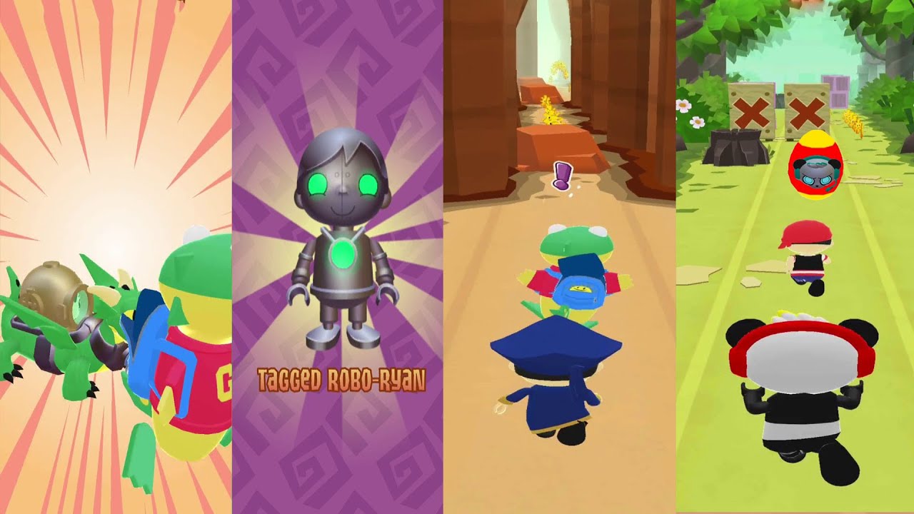 TAG WITH RYAN REVERSE SWAB RYAN VS GREEN DRAGON VERSUS GAMEPLAY