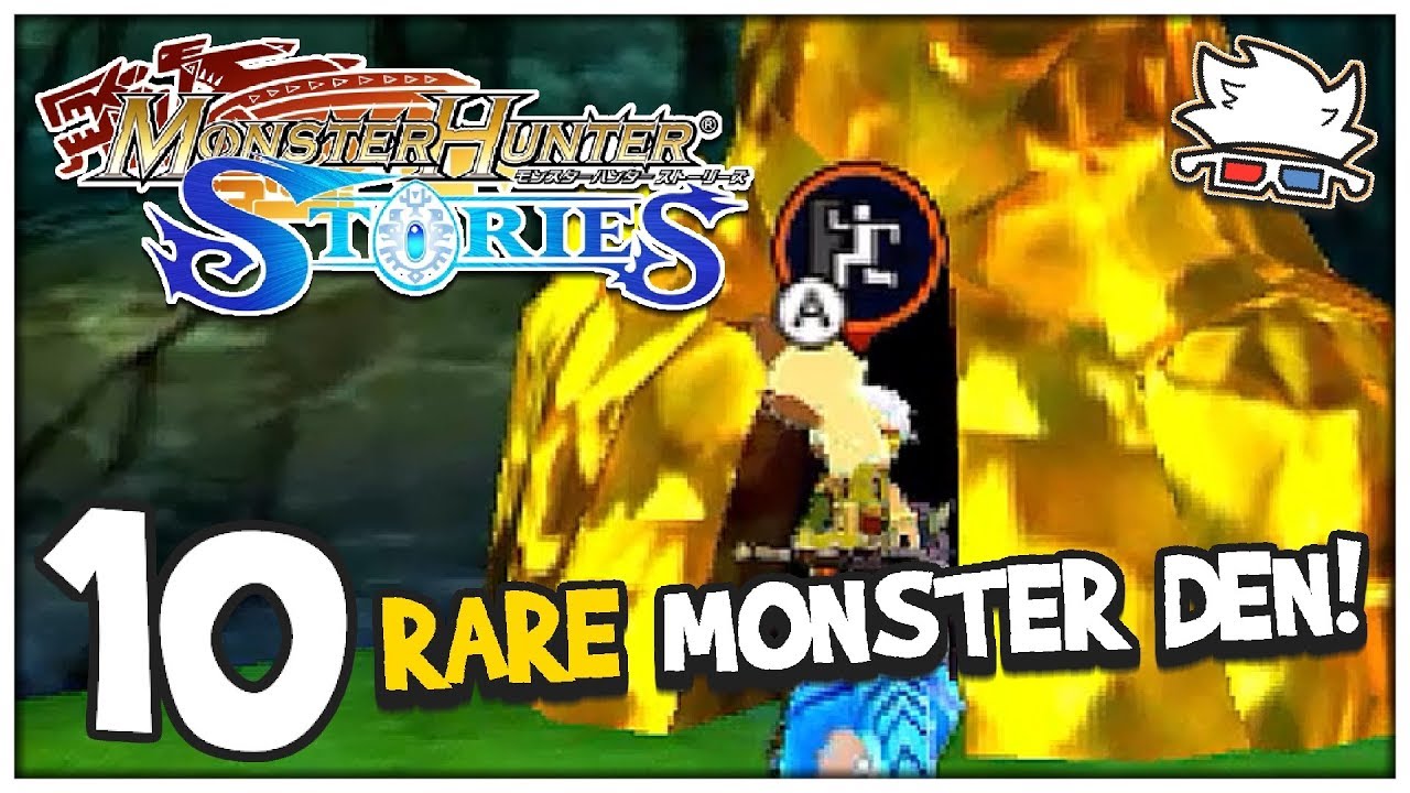 RARE MONSTER DEN | Monster Hunter Stories #10 - ChaoticShadow24
