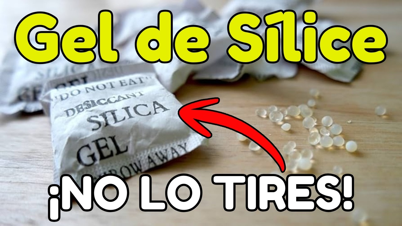 ¿Qué Hace Realmente el GEL DE SÍLICE? | No lo tirarás más