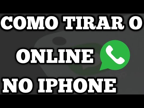 Vídeo: Como mantenho o WhatsApp online para iPhone?