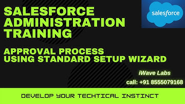 Business Process Automation-5 || Approval Process || SSW || Salesforce Administration || iWave Labs