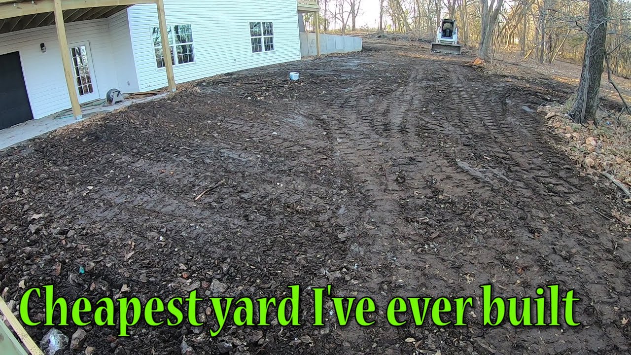 The Cheapest Yard I've Ever Built YouTube