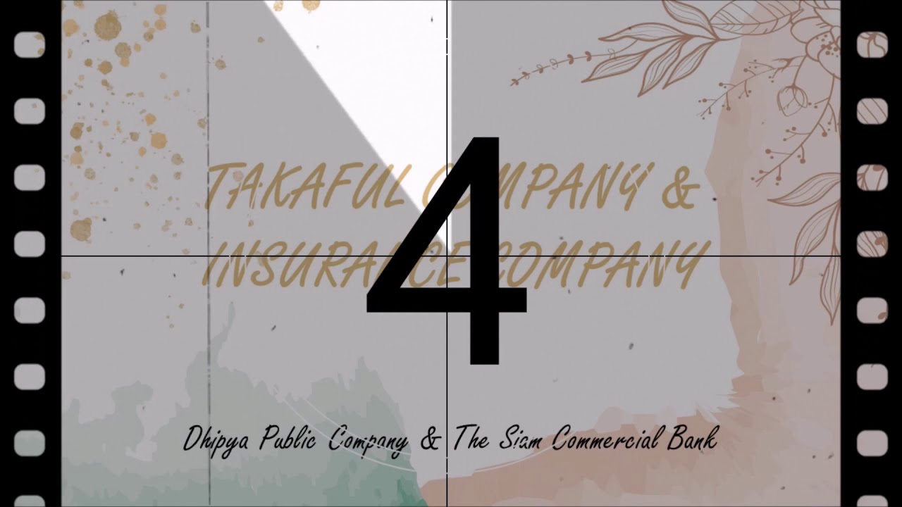 dhipaya insurance New DHIPAYA TAKAFUL \u0026 SCB COMPANY VIDEO PRESENTATION