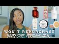 TOP BEAUTY PRODUCTS I WON'T REPURCHASE! PERFUME + BODY CARE! Things I Bought So You Don't Have To!